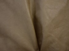 Light Brown Smooth Soft leather 0.6mm 4" x 11.5" *BR227