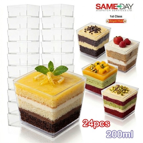 Pcs dessert clear - dessert,