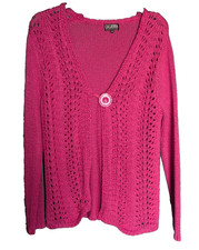 Ladies Pink Cardigan Casamia