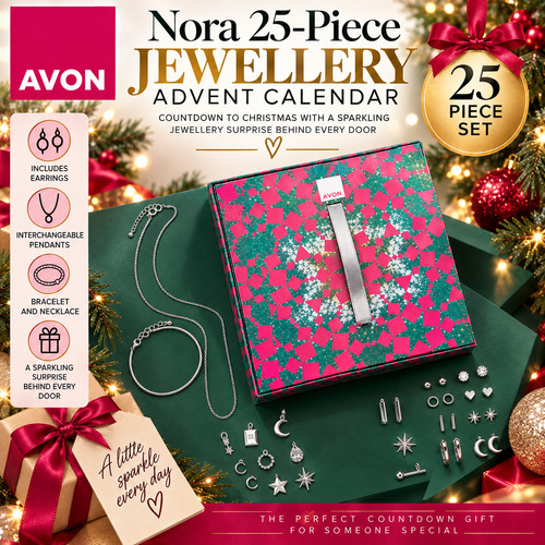 Avon nora piece jewellery - nora, 25-piece