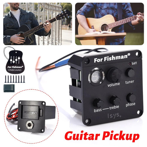 Fishman guitar pickup eq - fishman,