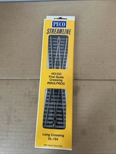 PECO Code 75 HO/00 Gauge SL-194 Long Crossing Insulfrog Nickel Silver