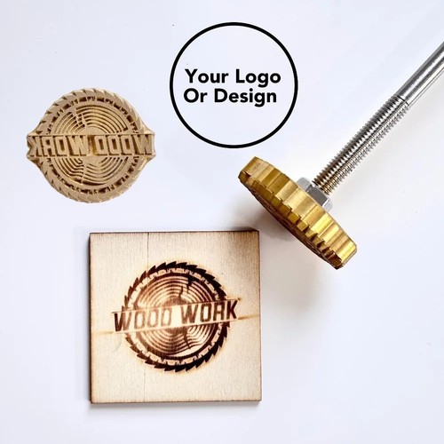 Custom logo branding - logo, iron