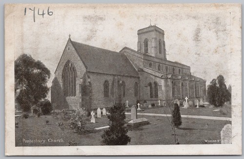 Pontesbury the church - pontesbury,