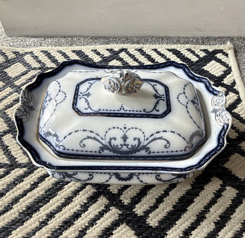 Burleigh ware belvoir - ware, blue