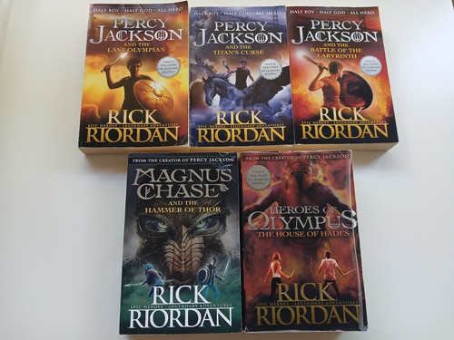 Rick riordan bundle - bundle, 5