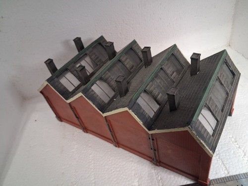 Resin engine shed - shed, (senic