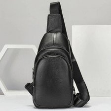 Men's Chest Bag Genuine