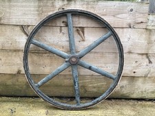 Vintage Large Cast Iron 30"