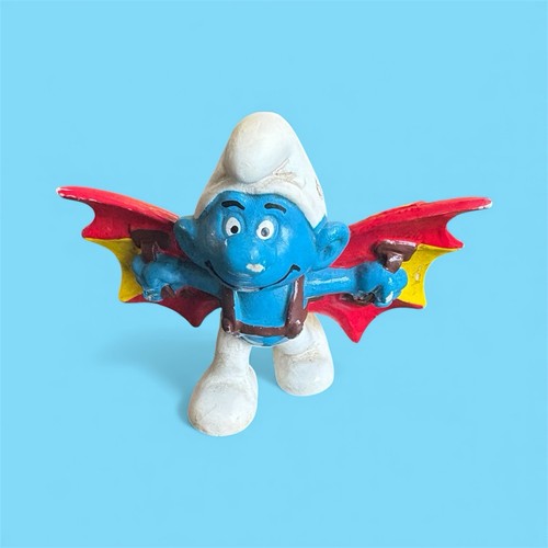 Vintage hang glider - glider, smurf