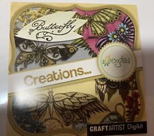 Craft Artist Digikit Butterfly Creations Daisy Trail Serif Cd Rom