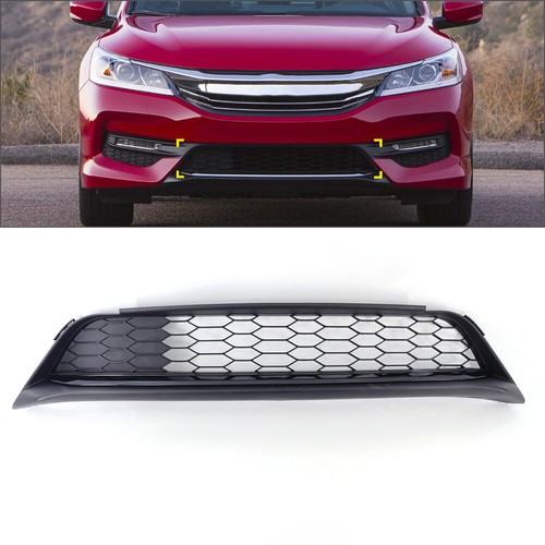 Front bumper lower mesh grille - front,