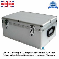 1 x CD DVD Storage DJ Case 500