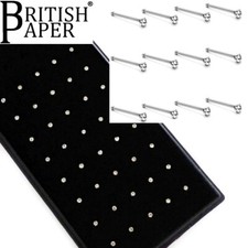 NOSE STUD RING SILVER I L