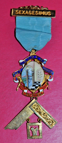 Masonic past master jewel - masonic,