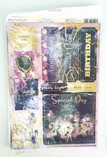 Kanban Champang Chic Card Making Kit. Toppers/Inserts,Cards. 49 Pieces