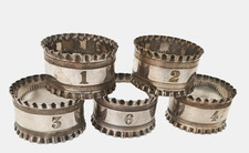 Antique Silver plated napkin