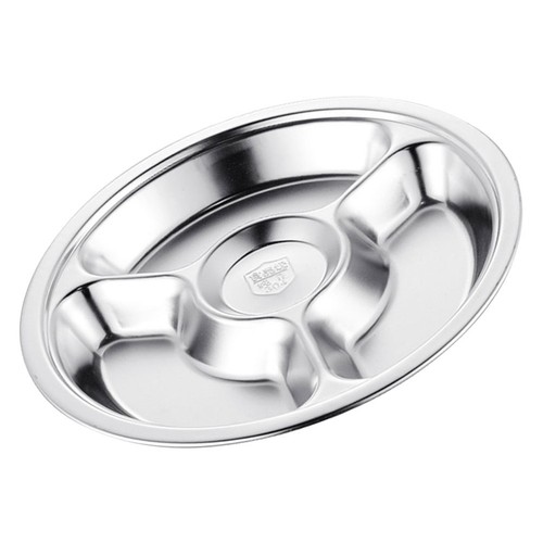 Silver stainless steel divided - stainless,