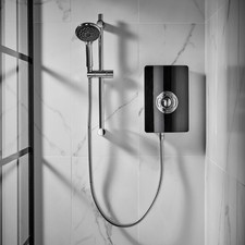 Triton Style 3 8.5kW Electric Shower - Black Gloss (Aspirante, Collection 2)