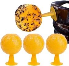 3 Pack Fly Sticky Traps Indoor - Fruit Fly Catcher & Plant Fly Stickers - Fly T