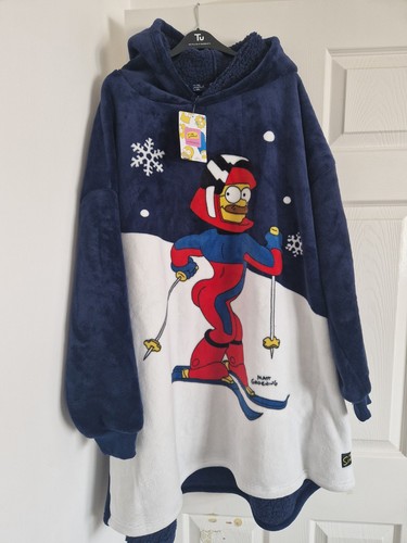 Simpsons oversized hooded - oversized,