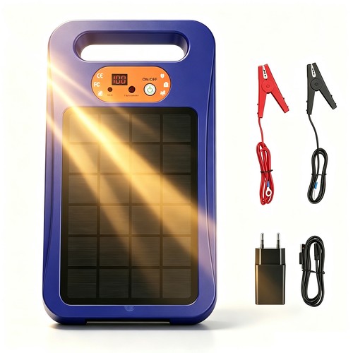 Solar power electric - solar, fence