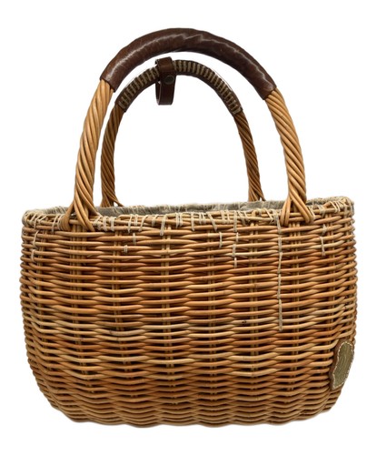Ebagos bridle leather basket - leather,