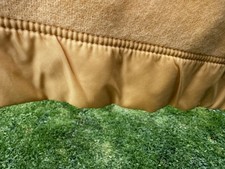 'Earlys of Witney' Vintage All Wool Blanket yellow 180x240