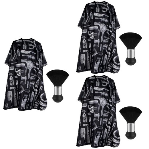 Sets shampoo cape barber - 3,