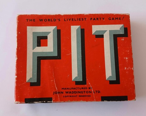 Vintage 1960 pit card - vintage,