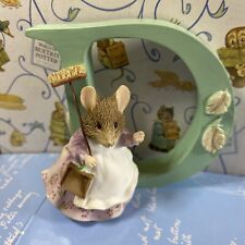 Beatrix Potter Alphabet Letter D Peter Rabbit A4996 By Border Fine Arts Figurine