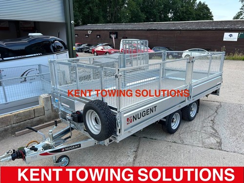 Nugent flatbed f4320h trailer - flatbed,