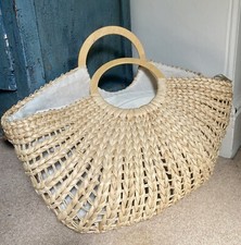 Primark Large Straw Beach Tote