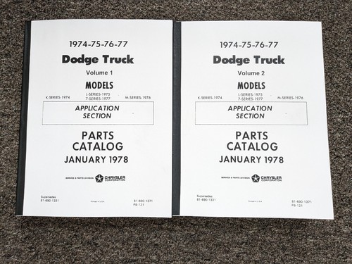 1977 dodge m300 m400 - m500, m600