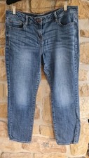 Next Size 16 The Vintage Slouch Skinny Blue Jeans 28 Leg