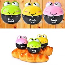 Cartoon for Frog Timer Cooking Mechanical Alarm Sleep Reminder Clocks Kitchen Su
