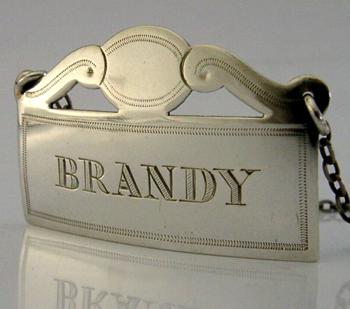 Sterling silver brandy bottle - sterling,
