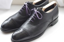 Loak Shomaker Higham Leather Semi Brogue Shoes 8