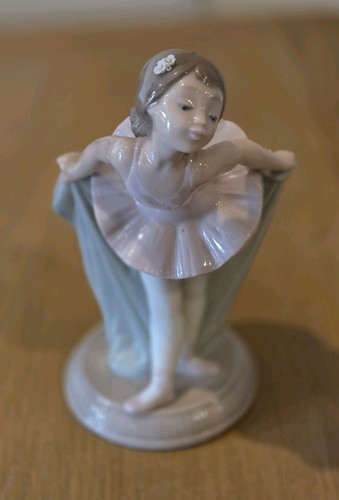 Porcelain ballerina figurine - ballerina,