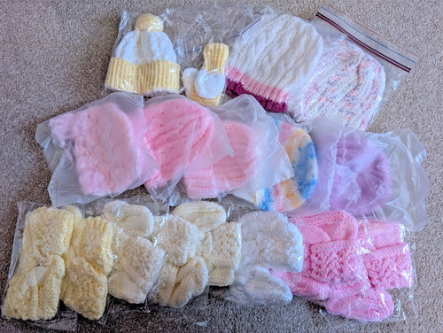 New handmade knitted woolly - handmade,