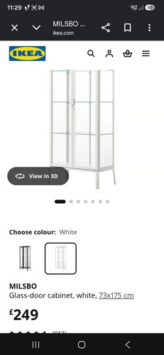Ikea glass cabinet display - ikea,