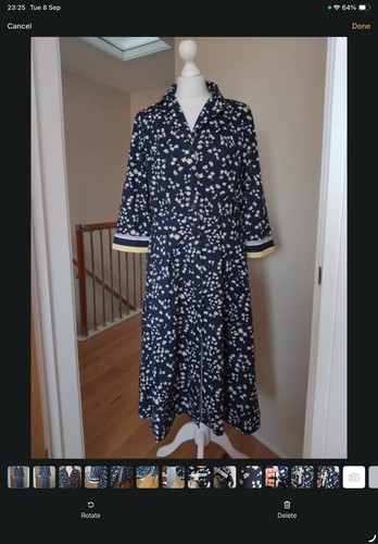 Classy boden button through - button,