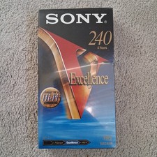 Sony VHS 240 Excellence 4 Hour