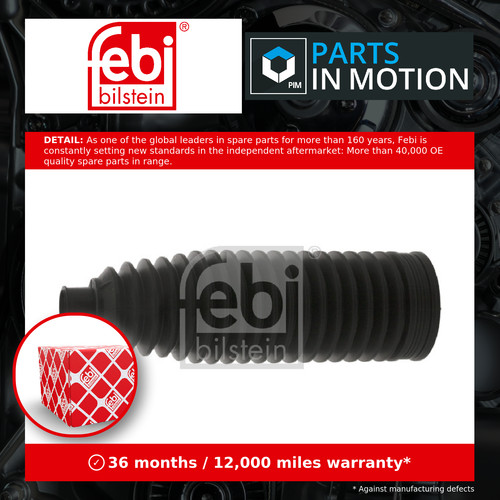 Steering rack boot - boot, fits