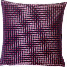 Squares Woven Fabric  Cushion