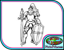 Knight Warrior Sword B Vinyl