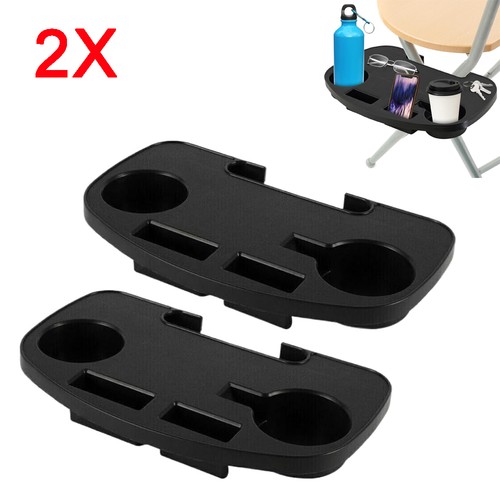 Clip side table - on, tray