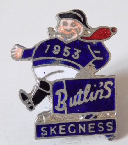 Butlins holiday camp badge - butlins,