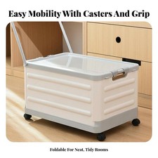 Foldable wheeled book crate - foldable,