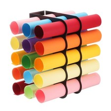 Vinyl Roll Storage Rack, 1 Set